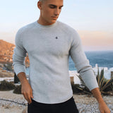 Olton Knit Jumper - Marl White