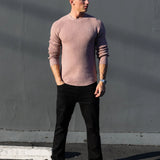 Olton Anchor Knit Jumper - Pink
