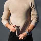 Olton Anchor Knit Jumper - Tan