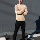 Olton Anchor Knit Jumper - Tan