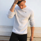 Olton Knit Jumper - Marl White