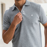 Aspen Polo - Marl Grey