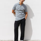 Aspen Polo - Marl Grey
