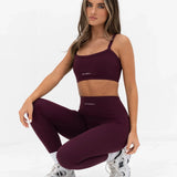 Ultimate Active Leggings - Dark Cherry