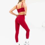 Ultimate Active Leggings - Cherry Red
