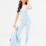 Ultimate Soft Lifestyle Leggings - Pastel Blue