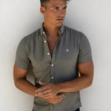 Merrick Short Sleeve Shirt - Khaki Green