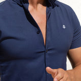 Worcester Short Sleeve Shirt - Navy