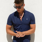 Worcester Short Sleeve Shirt - Navy