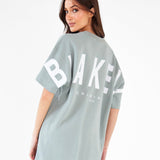 Isabel Oversized T-Shirt - Mineral Blue