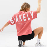 Isabel Oversized T-Shirt - Sunrise Coral