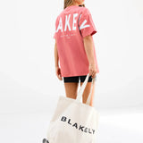 Isabel Oversized T-Shirt - Sunrise Coral