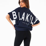 Isabel Oversized T-Shirt - Soft Navy