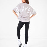 Isabel Oversized T-Shirt - Pebble