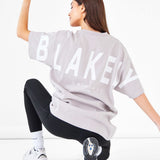 Isabel Oversized T-Shirt - Pebble