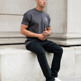 Monaco Relaxed T-Shirt - Charcoal