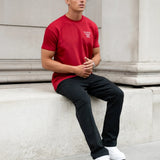 Monaco Relaxed T-Shirt - Red