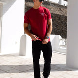 Monaco Relaxed T-Shirt - Red