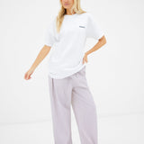 Connie Coconut Oversized T-Shirt - White