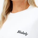 Posy Pomegranate Oversized T-Shirt - White