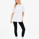 Posy Pomegranate Oversized T-Shirt - White