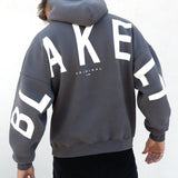 Idris Oversized Hoodie - Charcoal