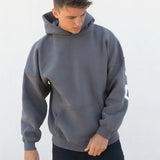 Idris Oversized Hoodie - Charcoal