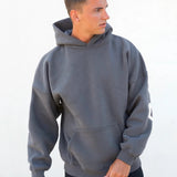 Idris Oversized Hoodie - Charcoal