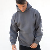Idris Oversized Hoodie - Charcoal