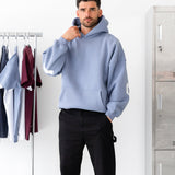 Idris Oversized Hoodie - Cloudy Blue