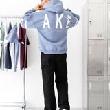 Idris Oversized Hoodie - Cloudy Blue