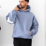 Idris Oversized Hoodie - Cloudy Blue