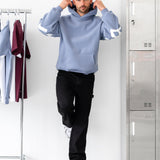 Idris Oversized Hoodie - Cloudy Blue