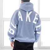 Idris Oversized Hoodie - Cloudy Blue