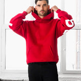 Idris Oversized Hoodie - Red