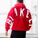 Idris Oversized Hoodie - Red