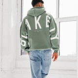 Idris Oversized Hoodie - Sage Green