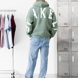 Idris Oversized Hoodie - Sage Green