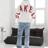 Idris Oversized Hoodie - Flat White
