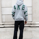 Idris Oversized Hoodie - Marl Grey