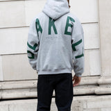 Idris Oversized Hoodie - Marl Grey