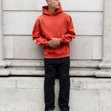Idris Oversized Hoodie - Washed Red
