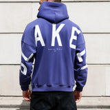 Idris Oversized Hoodie - Bold Purple
