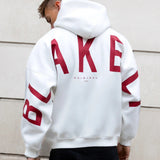 Idris Oversized Hoodie - Flat White