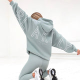 Outline Isabel Oversized Hoodie - Mineral Blue