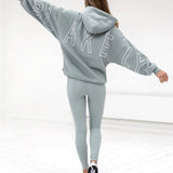 Outline Isabel Oversized Hoodie - Mineral Blue