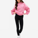 Isabel Oversized Hoodie - Rosy Pink
