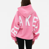 Isabel Oversized Hoodie - Rosy Pink