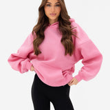 Isabel Oversized Hoodie - Rosy Pink