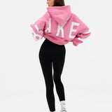 Isabel Oversized Hoodie - Rosy Pink
